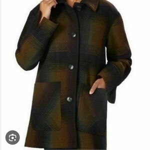 Pendleton Ladies' Wool Blend Topper Coat NWT